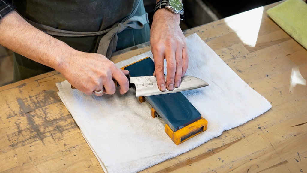 Every Piece of Gear You Need to Sharpen Your Knives by Hand on Whetstones