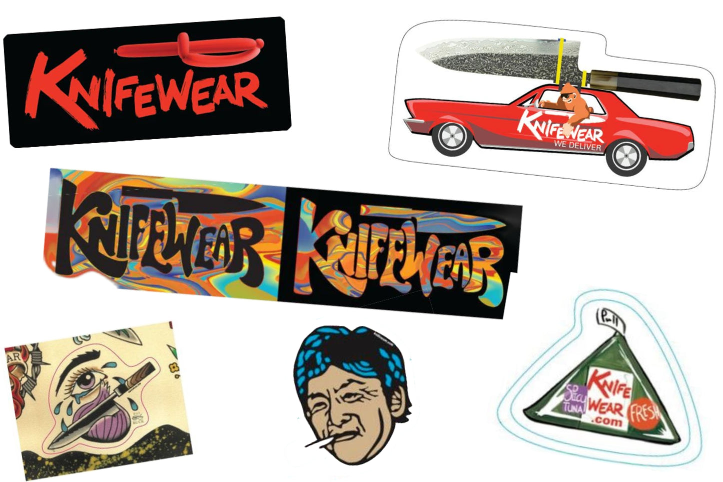 Sticker Sunday April 2025 Bundle from Knifewear Merch