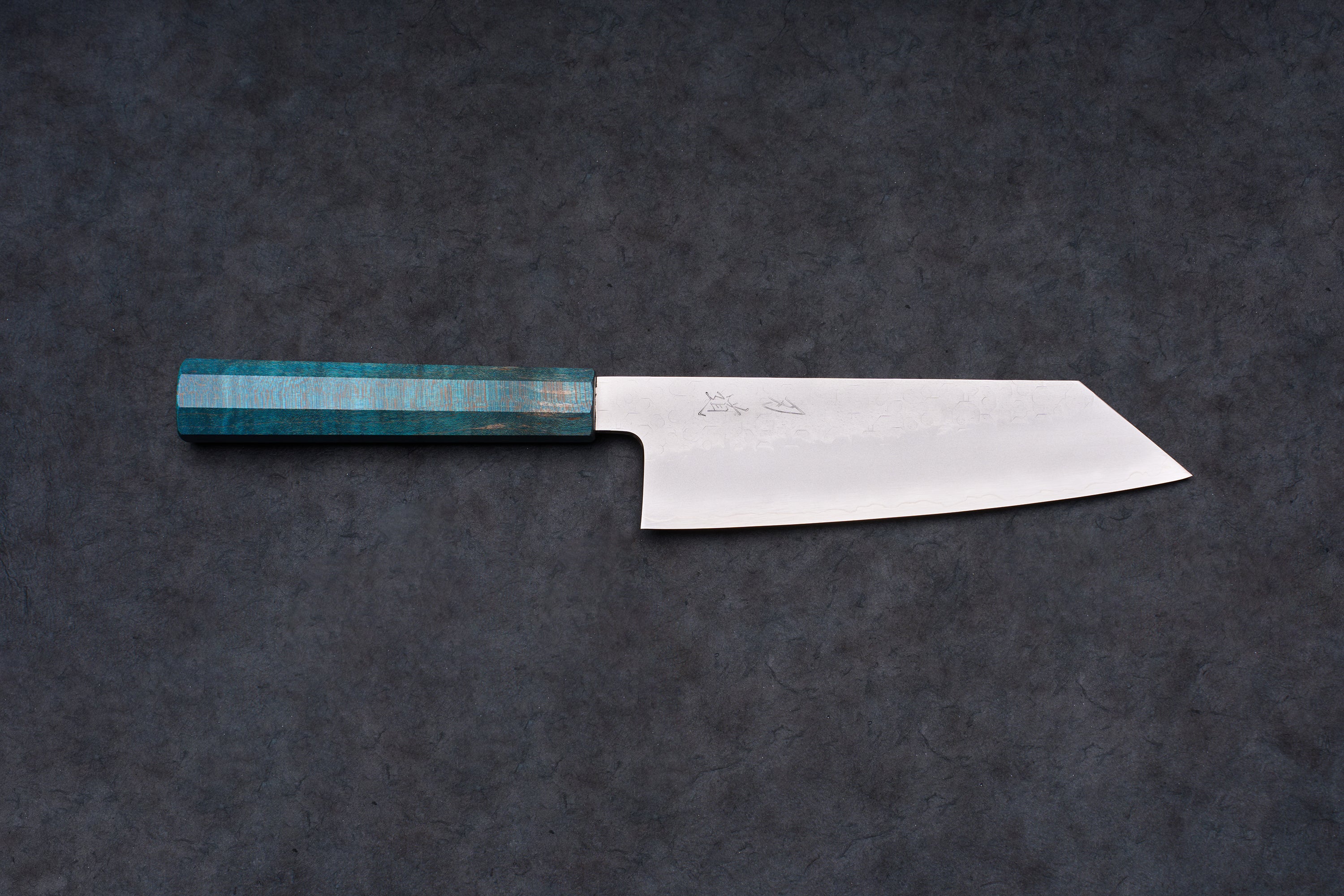 HIROTOページ　SCA-69/CKB Blue Handle Hado Shiosai Bunka 180mm – Knifewear - Handcrafted