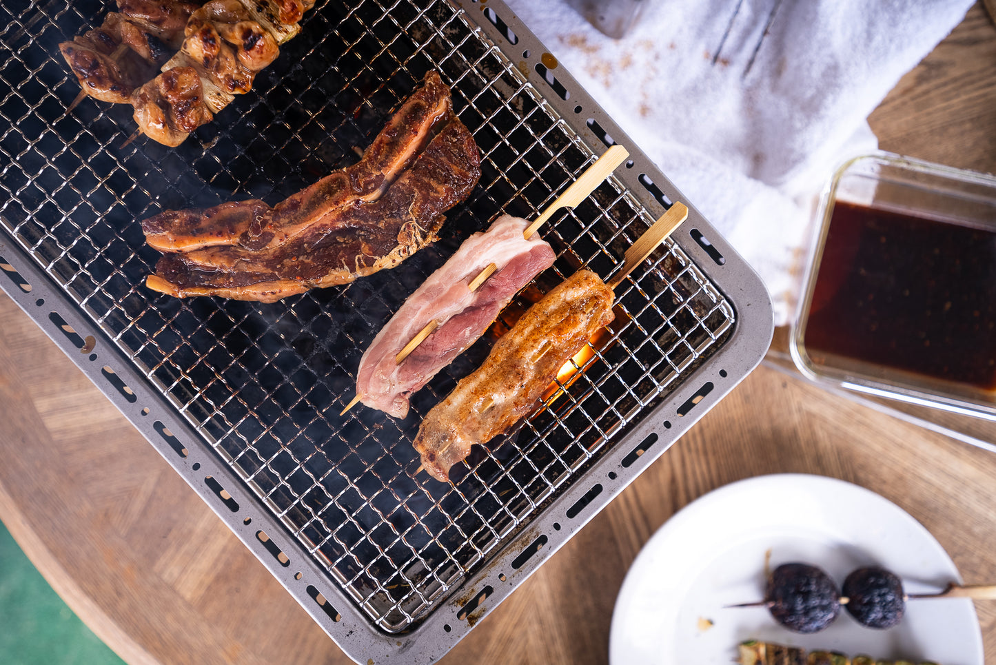 Green Life Shichirin Konro Charcoal BBQ Grill from GREEN LIFE