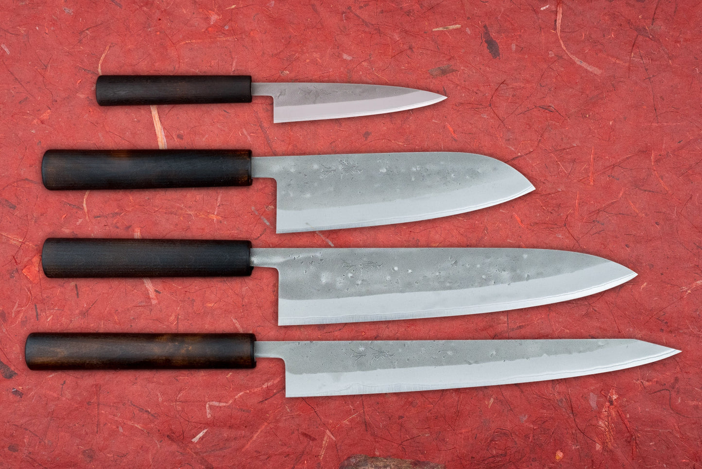 Fujimoto Nashiji 4 Piece Knife Set from Fujimoto