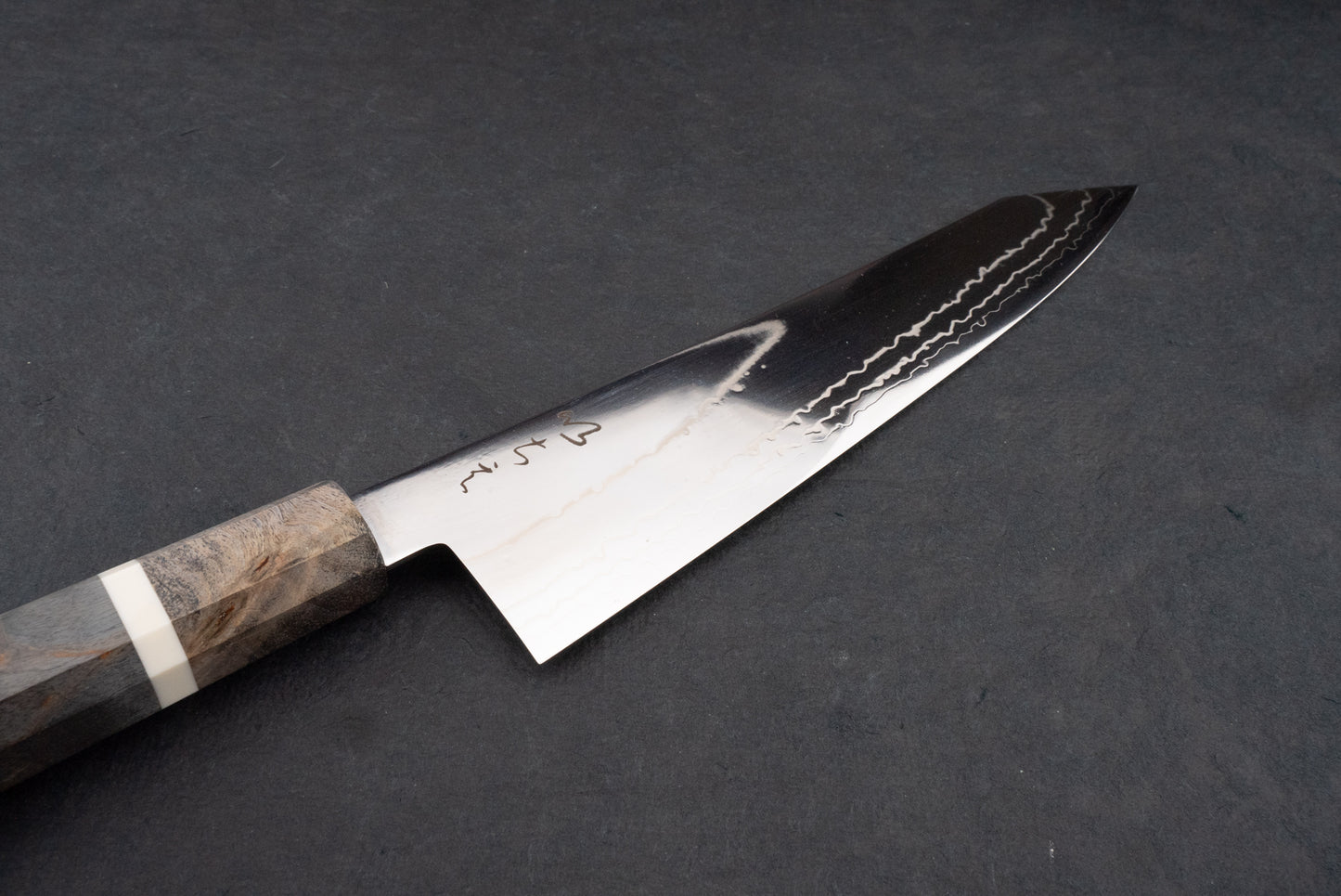 ICHIE Ginsan Damascus Kiritsuke Gyuto 210mm from Ichigo Ichie