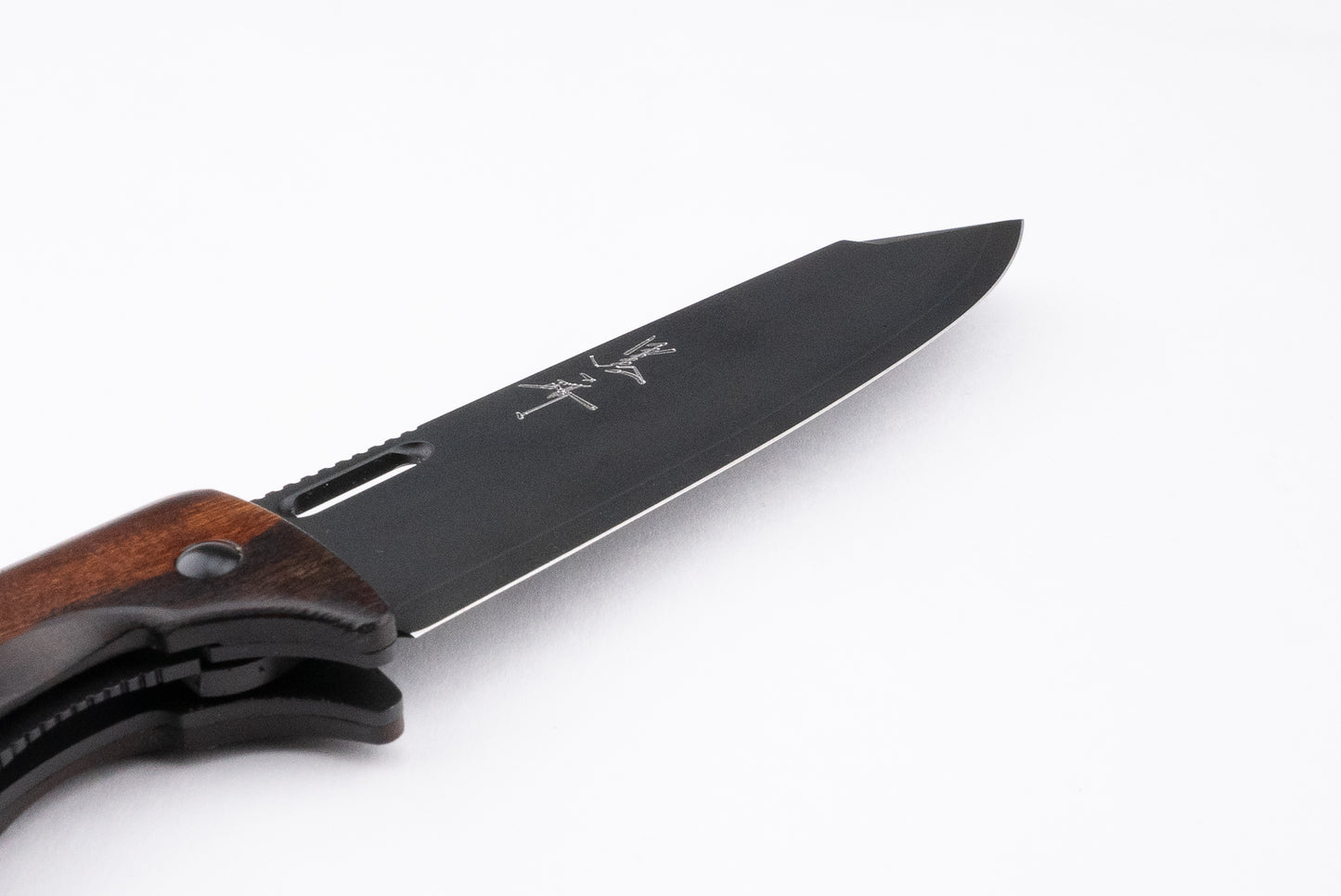 Yu Kurosaki SG2 Black Leopard Folding Knife 110mm from Yu Kurosaki