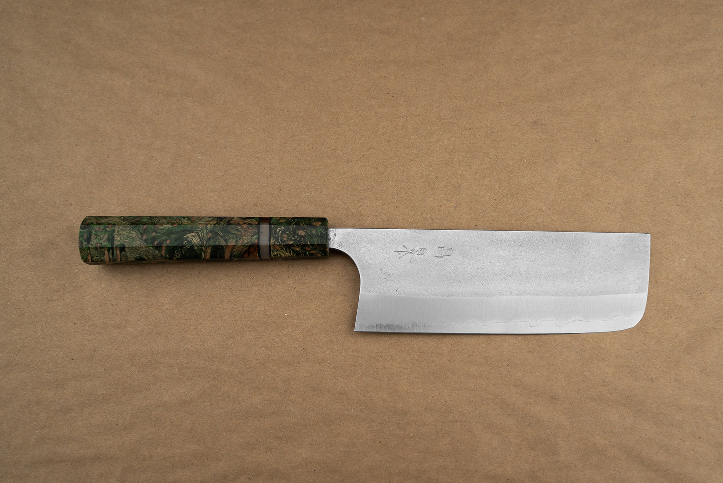 Custom Handle Yuki Nakiri 165mm from Masakage