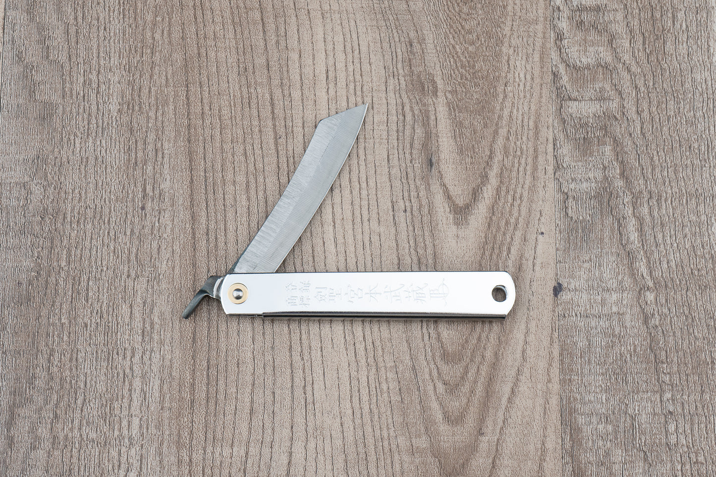 Miyamoto Musashi SK Silver Higo Knife from Miyamoto Seisakujo