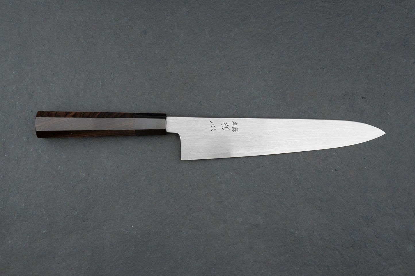 Satoshi Nakagawa Hatsukokoro Aoichi Damascus Gyuto 240mm from Nakagawa Hamono