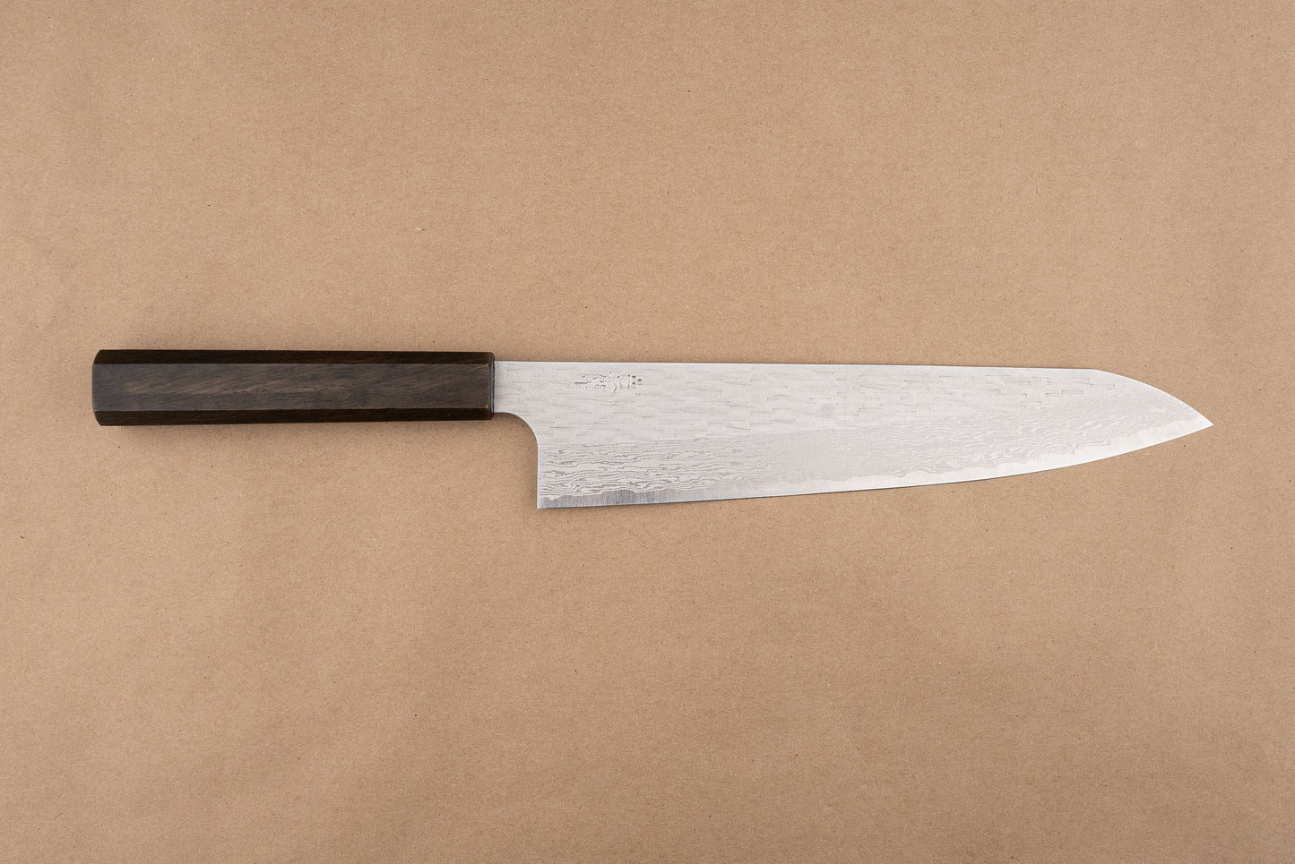 Nigara VG XEOS Tsuchime Damascus Gyuto 240mm from Nigara Hamono