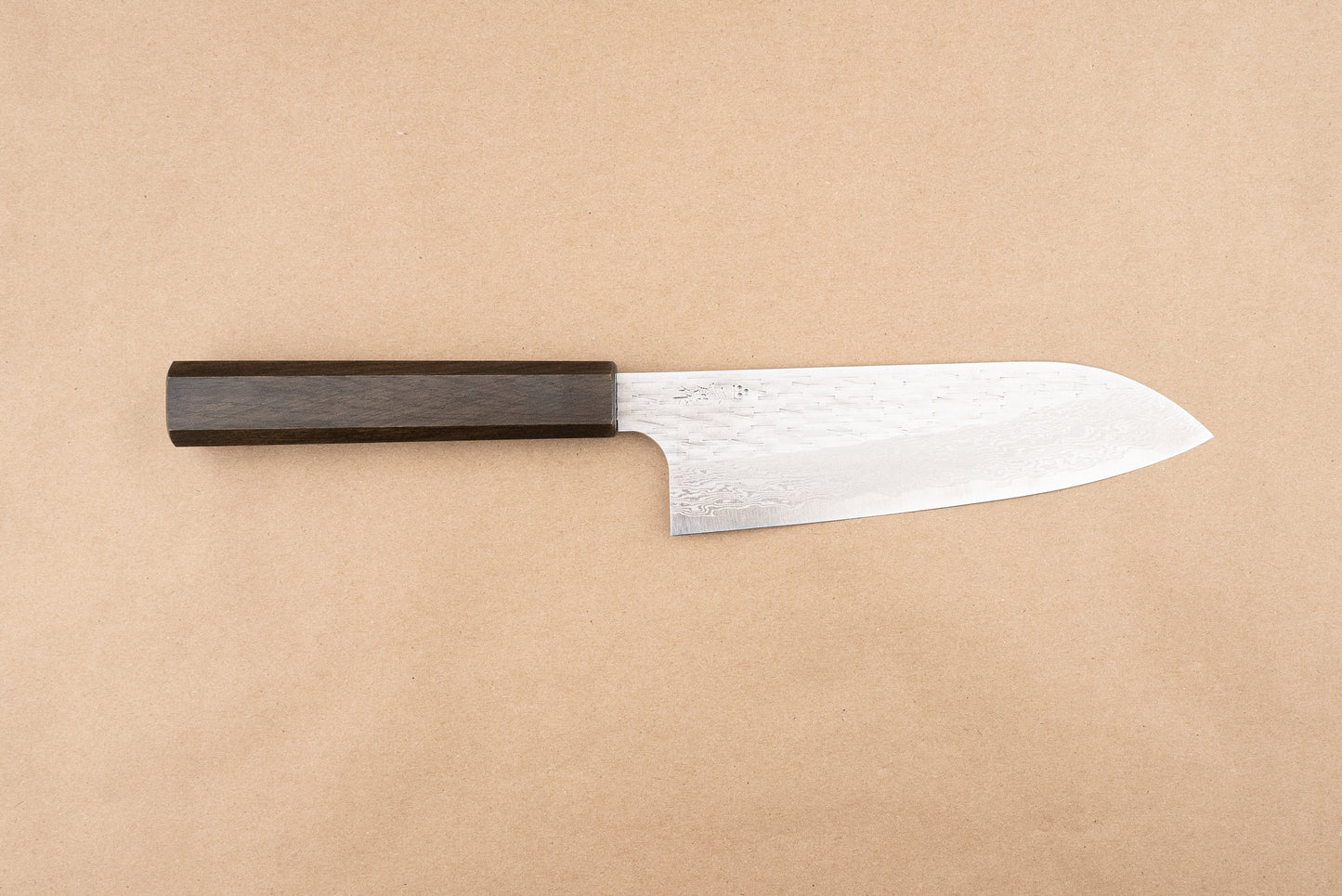 Nigara VG XEOS Tsuchime Damascus Santoku 165mm from Nigara Hamono