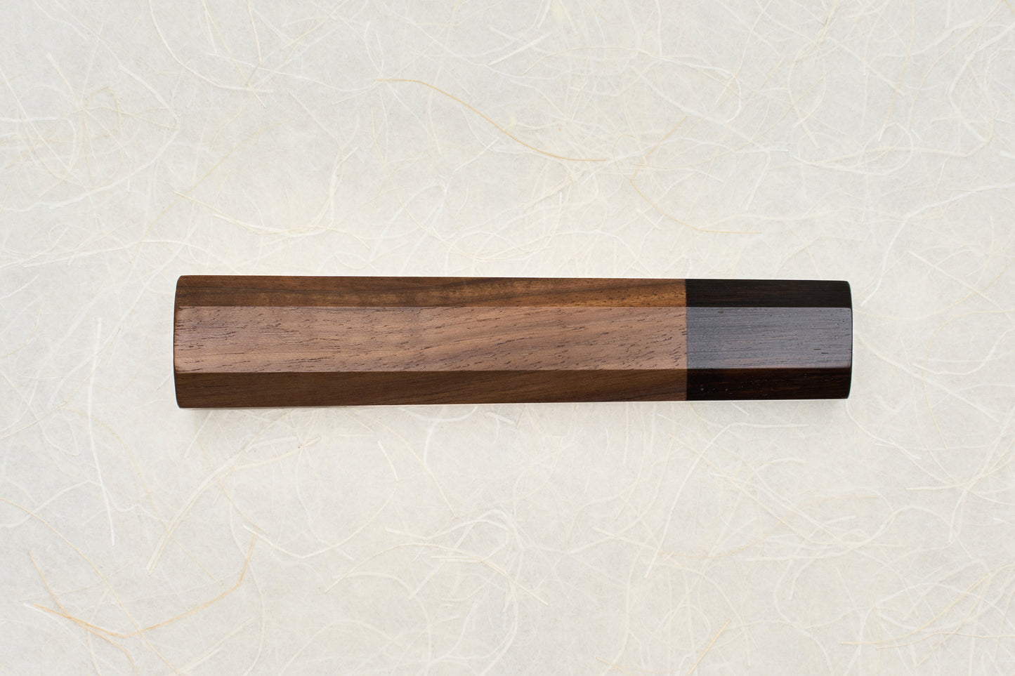 Replacement Handle Walnut Black Ebony Collar Octagon Handle