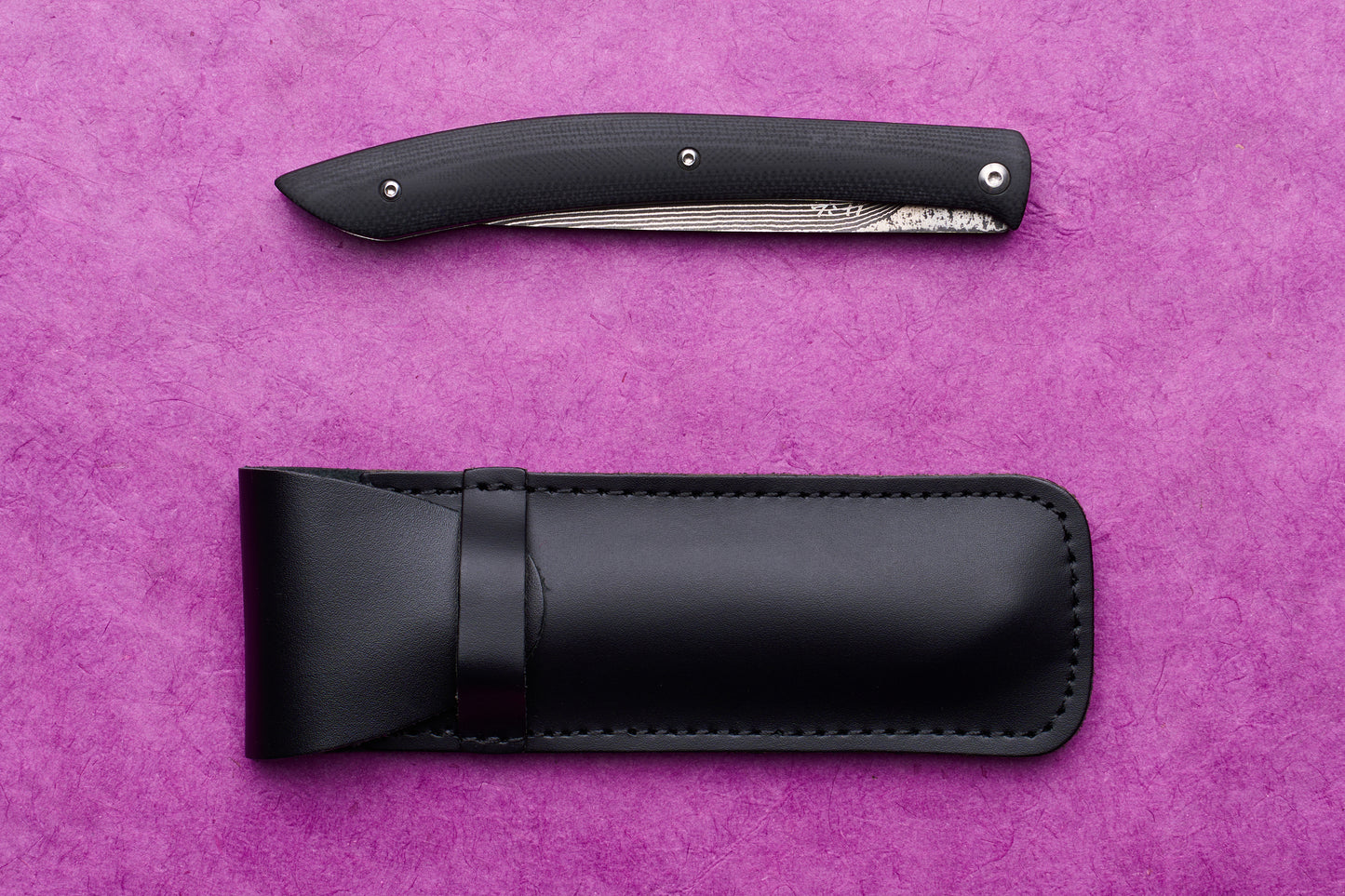 Takeshi Saji SG2 Steak Folding Steak Knife Black