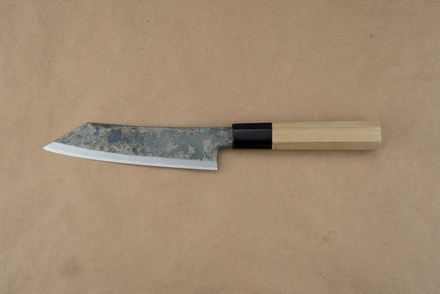 Shiro Kunimitsu Aogami Kurouchi Chikuzen Bunka 160mm