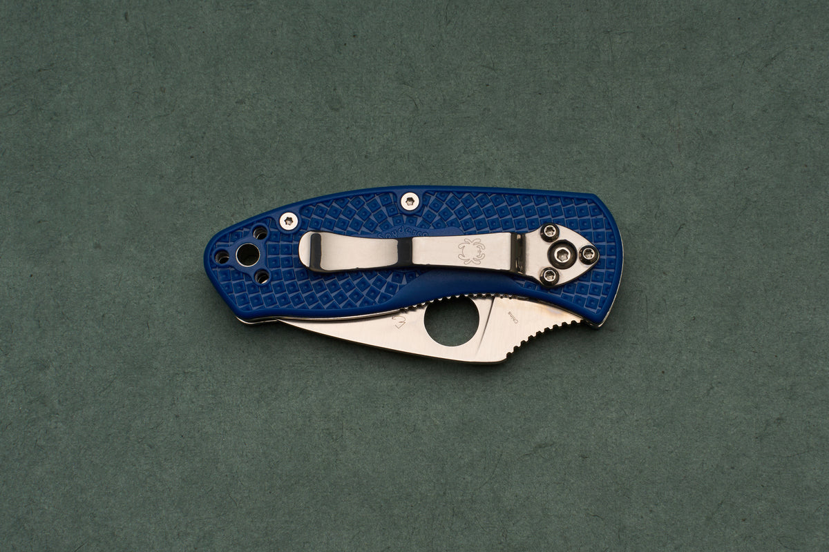 Spyderco Ambitious Blue Lightweight