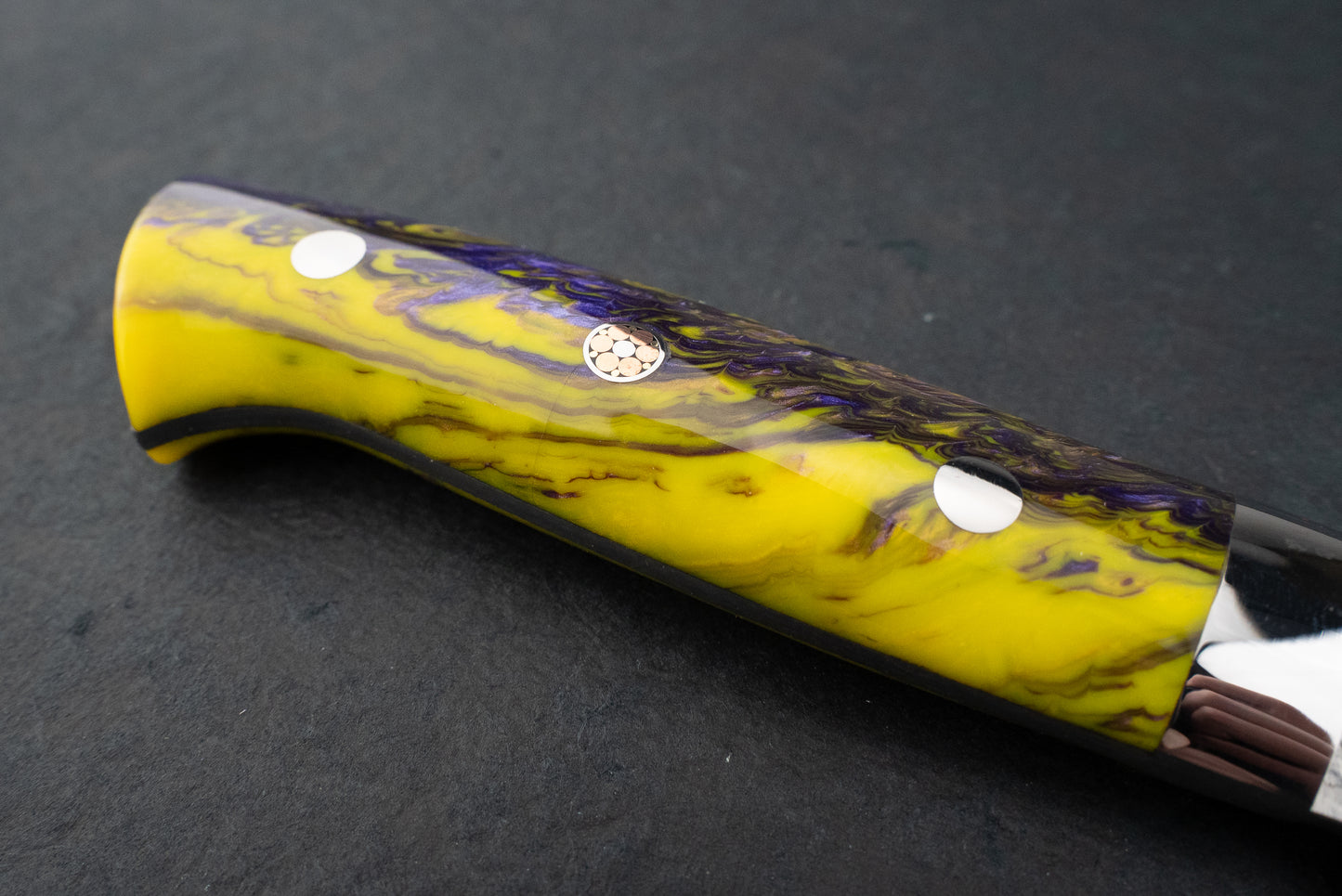 Takeshi Saji SG2 Nickel Damascus Western Sakimaru Sujihiki 240mm from Takeshi Saji