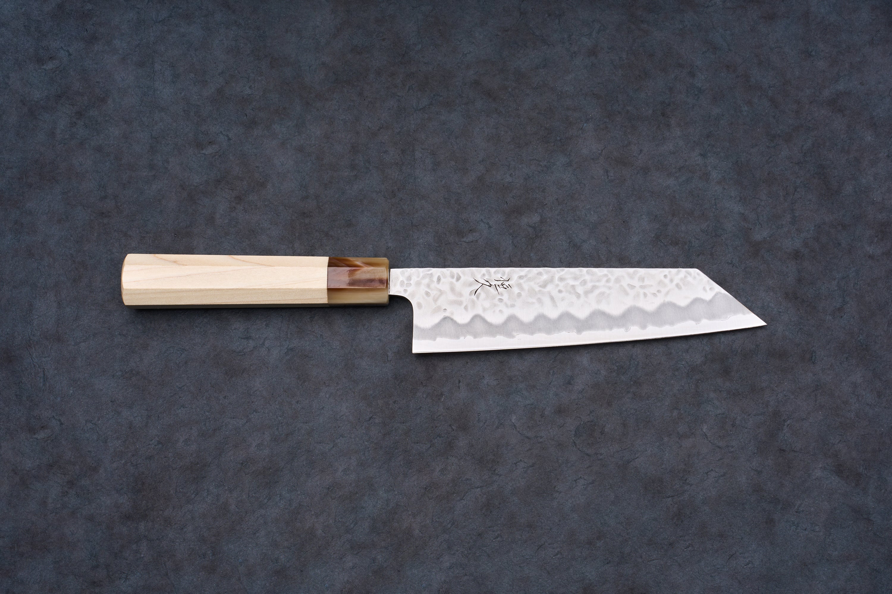 Tsunehisa Shiroichi Stainless Nijuhachi 廿捌 Tsuchime Bunka 165mm