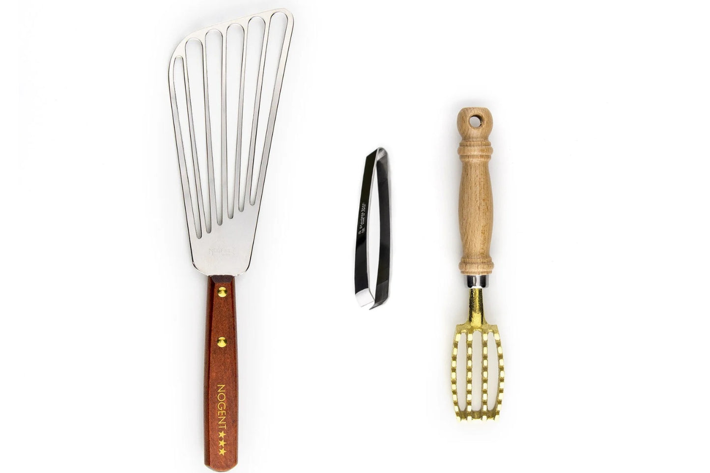 Japanese Fish Scaler, Fish Tweezer, Fish Spatula Bundle