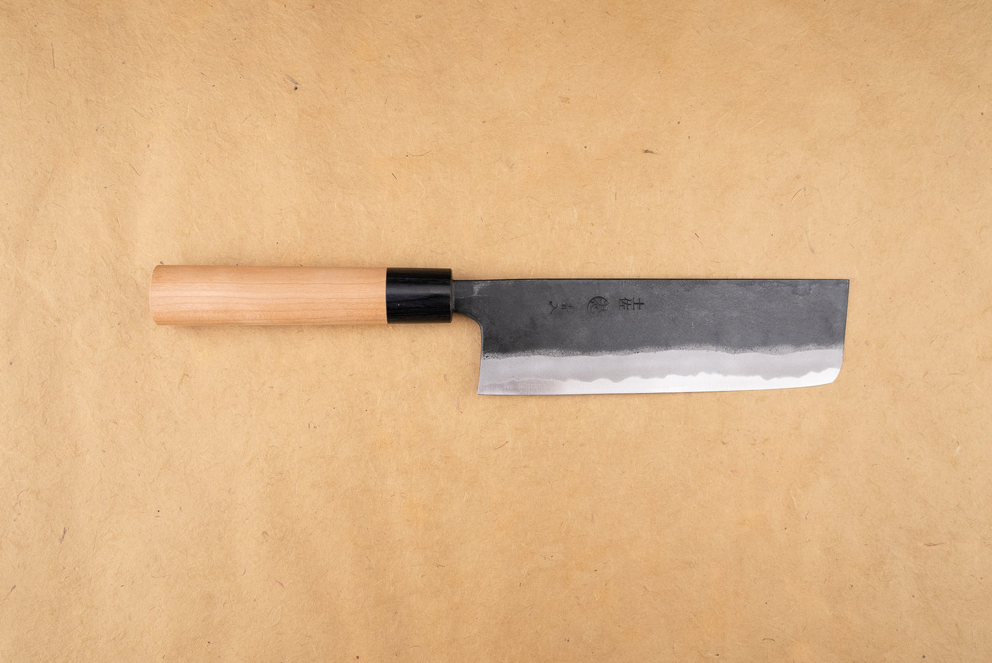 Kyohei Shindo Aogami Kurouchi Nakiri 165mm from Kyohei Shindo