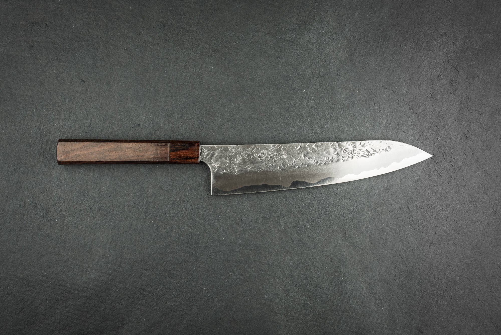 Kisuke Manaka ATS-34 Tsuchime Gyuto 210mm from Manaka Hamono