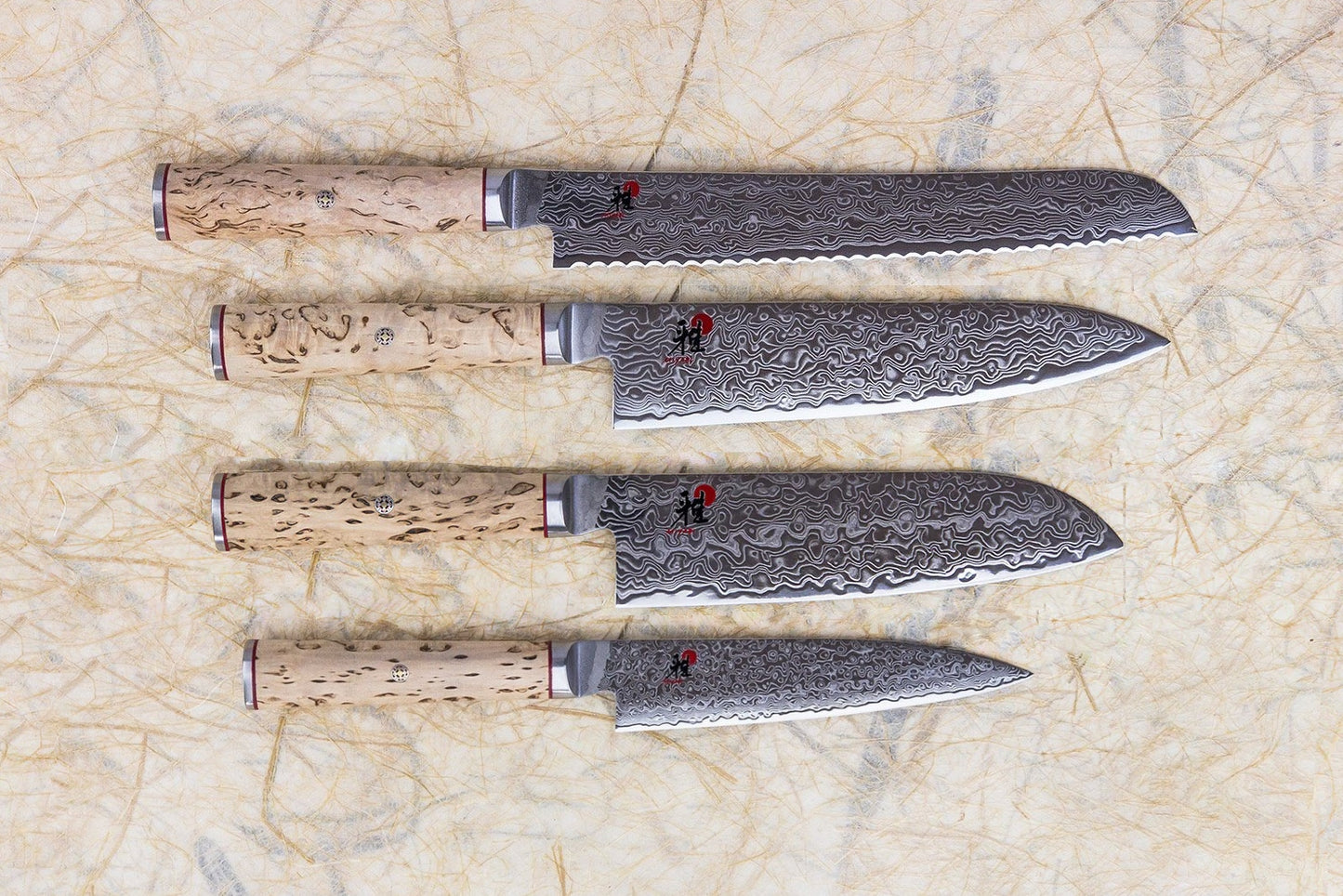 Miyabi SG2 Birchwood 4 Piece Knife Set