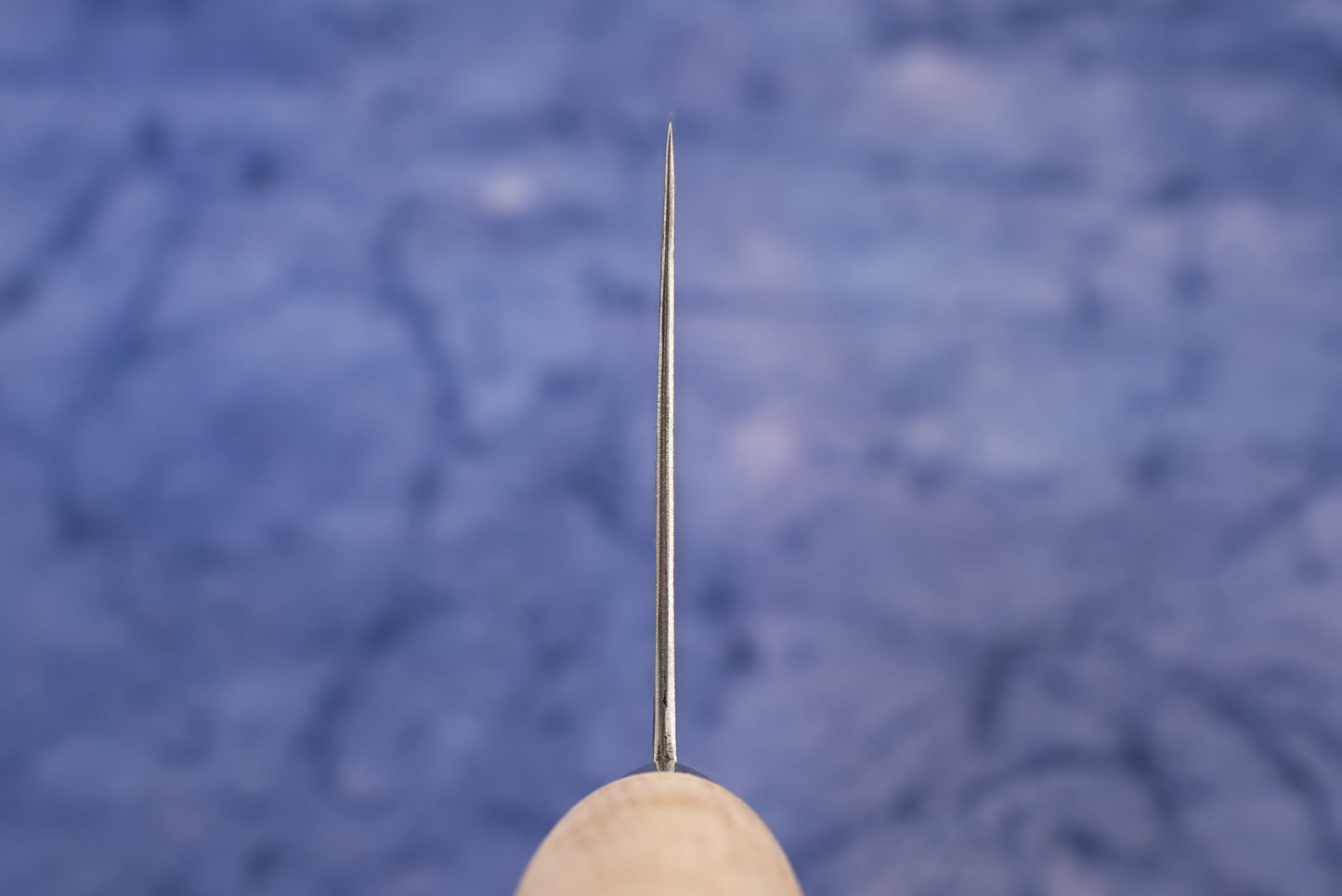 Sentan Shirogami Stainless Kurouchi Chinese Cleaver 200mm from Sentan