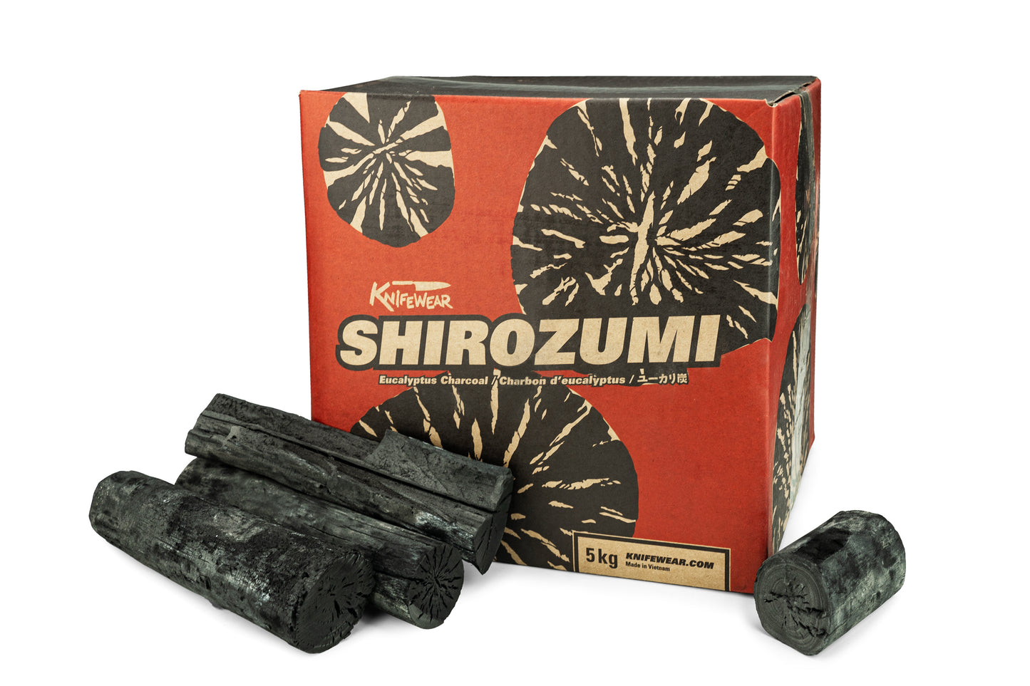 Knifewear Shirozumi Eucalyptus Charcoal from Knifewear