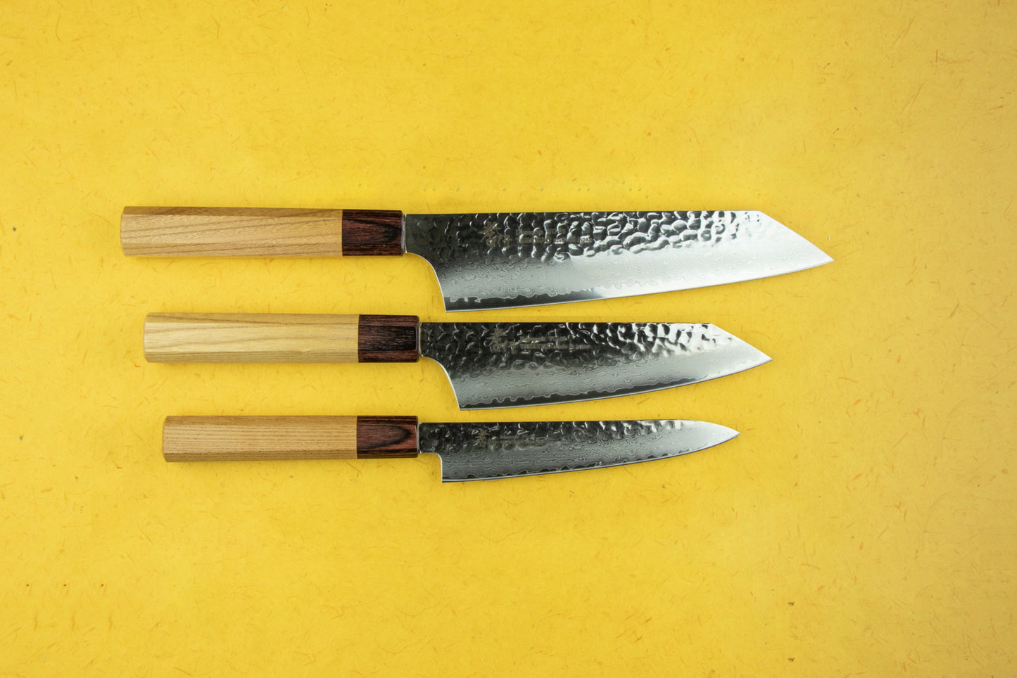 Sakai Takayuki VG10 33 Layer Damascus Knife Set from Sakai Takayuki