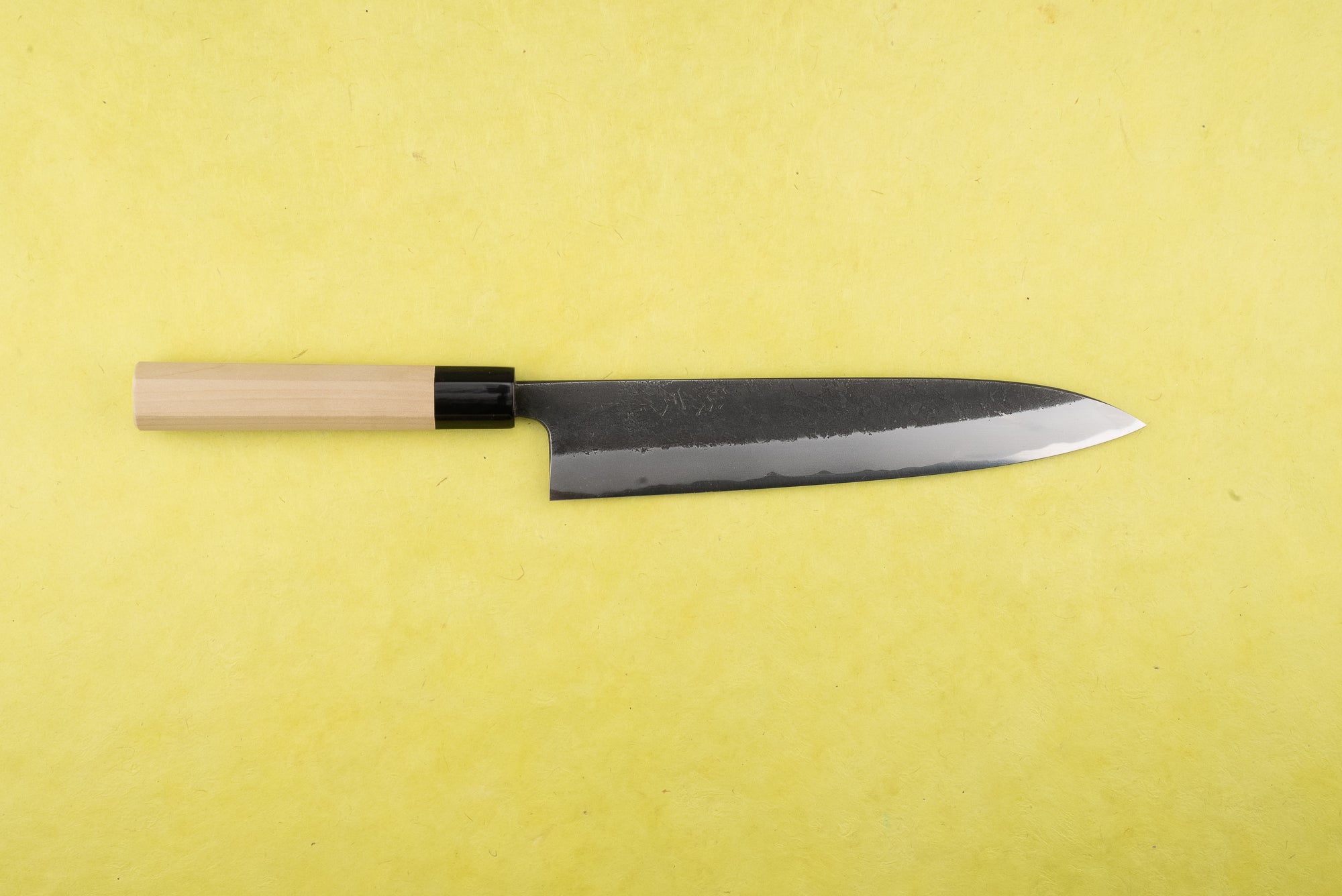 Toshihiro Wakui Aogami Honsanmai Kurouchi Nashiji Gyuto 240mm from Toshihiro Wakui
