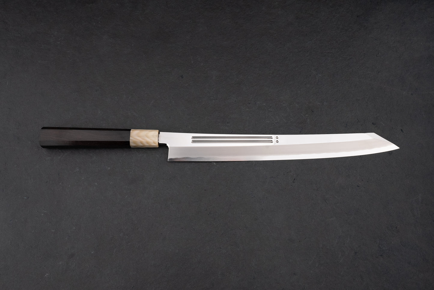 Yamawaki Hamono Ginsan Kyomen Onizori Kiritsuke Yanagiba 300mm from Hatsukokoro