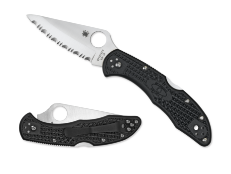 Spyderco Delica 4 Lightweight Foliage Green Folding Knife from Spyderco
