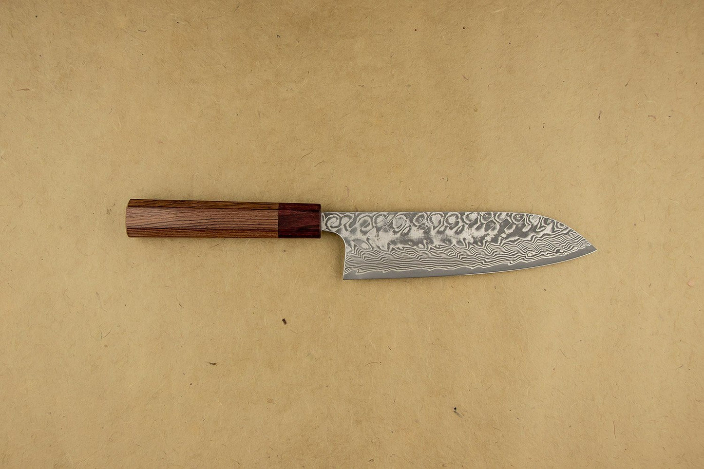 Yoshimi Kato SG2 Black Damascus Santoku 165mm from Yoshimi Kato