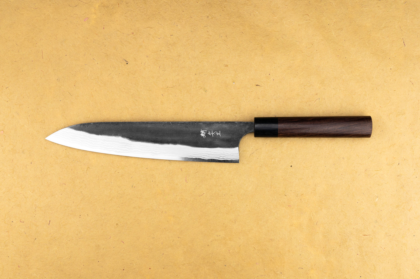 Anryu Hamono W2 Kurouchi Damascus Gyuto 240mm from Anryu Hamono