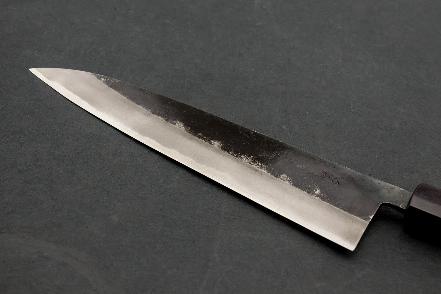 Sakai Takayuki Michiko Special Engraved Aogami Gyuto 210mm "Koi Carp" from Sakai Takayuki