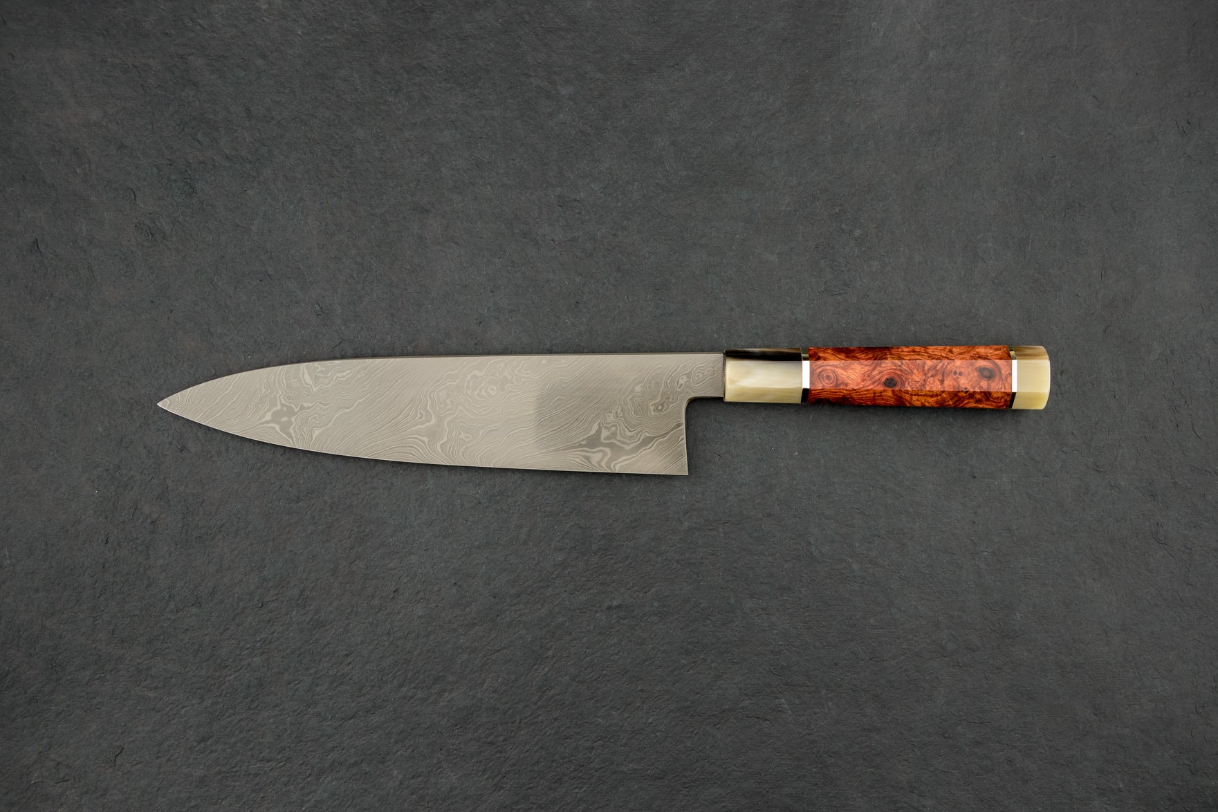 Shoichi Hashimoto Tobigumo Coreless Torsion Damascus Gyuto 240mm from Shoichi Hashimoto
