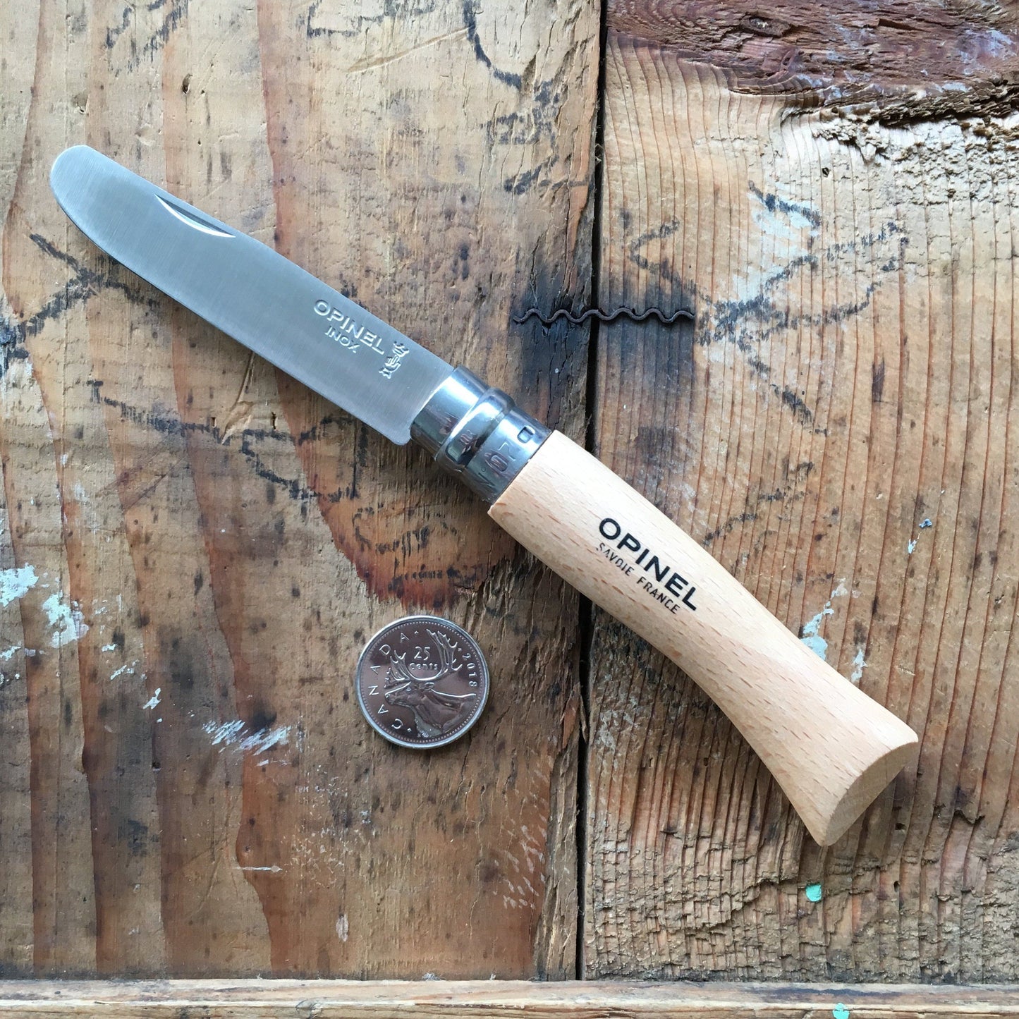 Opinel Inox No.07 Kids Safety Folding Knife from Opinel