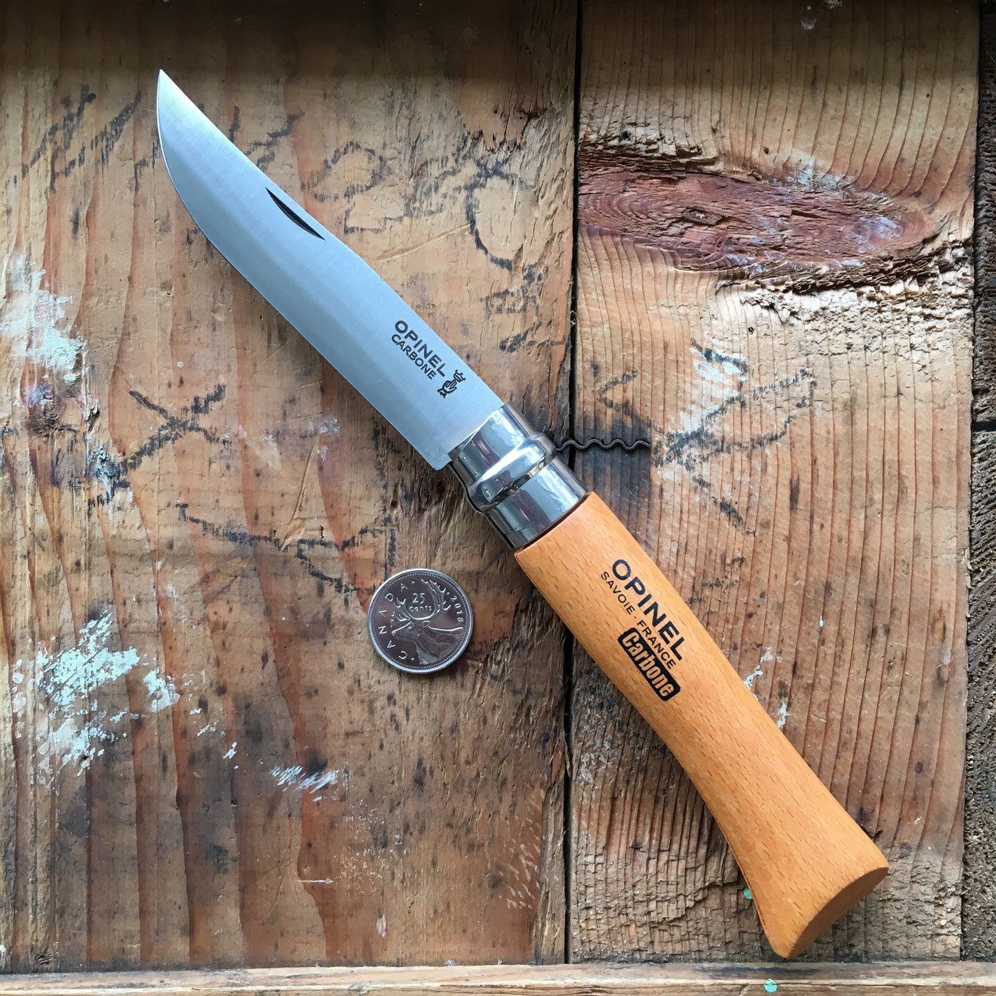 Opinel Carbon No.10 Folding Knife from Opinel