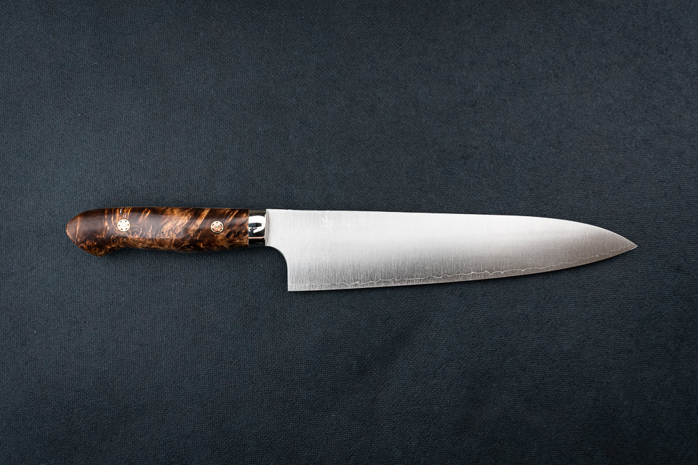 Yoshimi Kato SG2 Migaki Western Gyuto 210mm from Yoshimi Kato