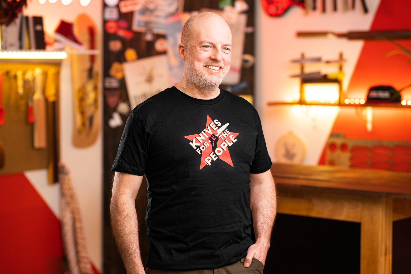 Knifewear Knives for the People T-Shirt from Knifewear Merch