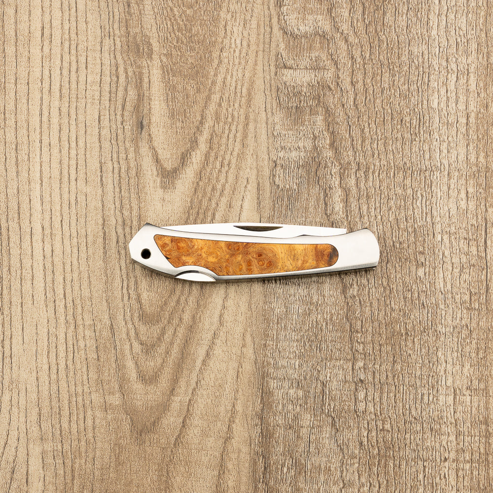 Moki Kitakitsune "Red Fox" Folding Knife from Moki Knife Company