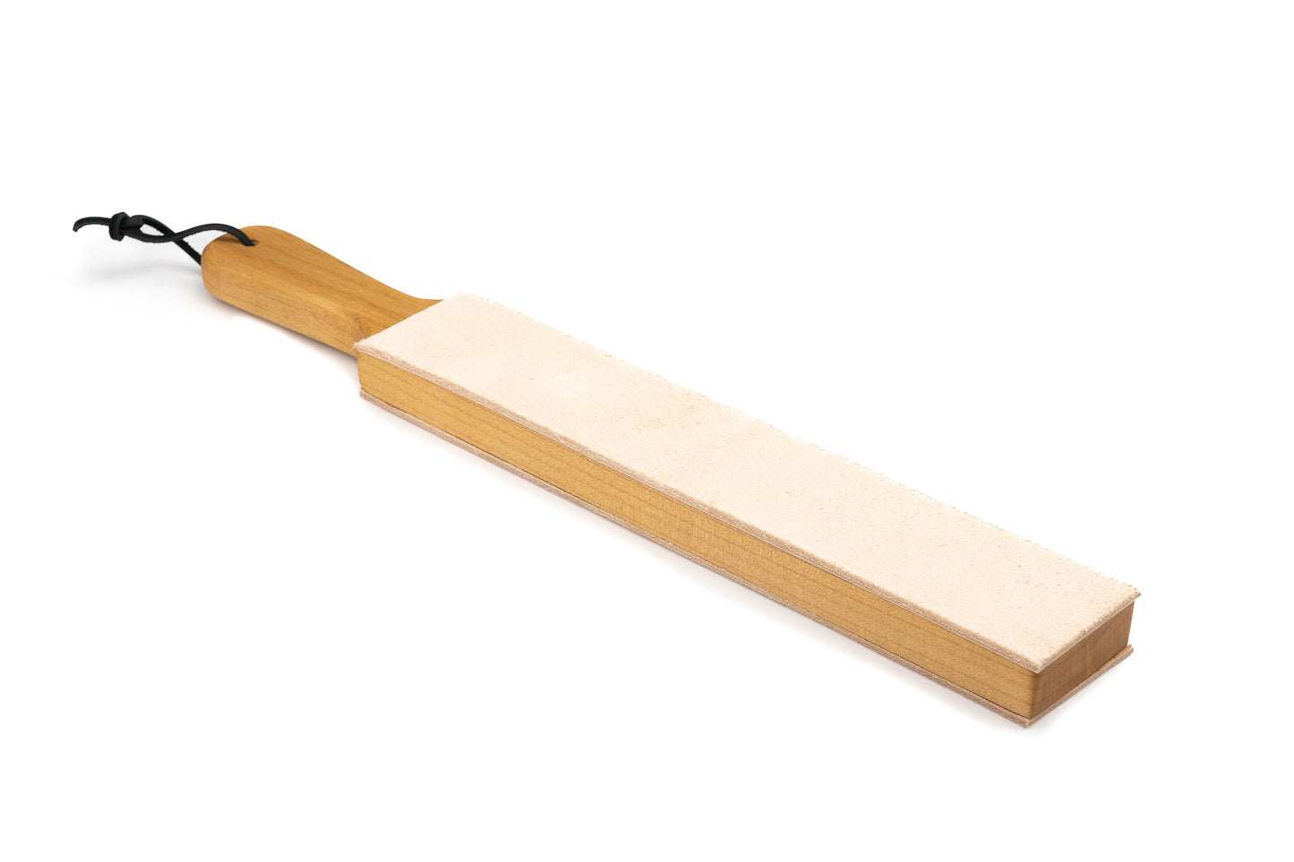 Nonna's 18" Leather & Suede Paddle Strop from Nonna's Wood Shop