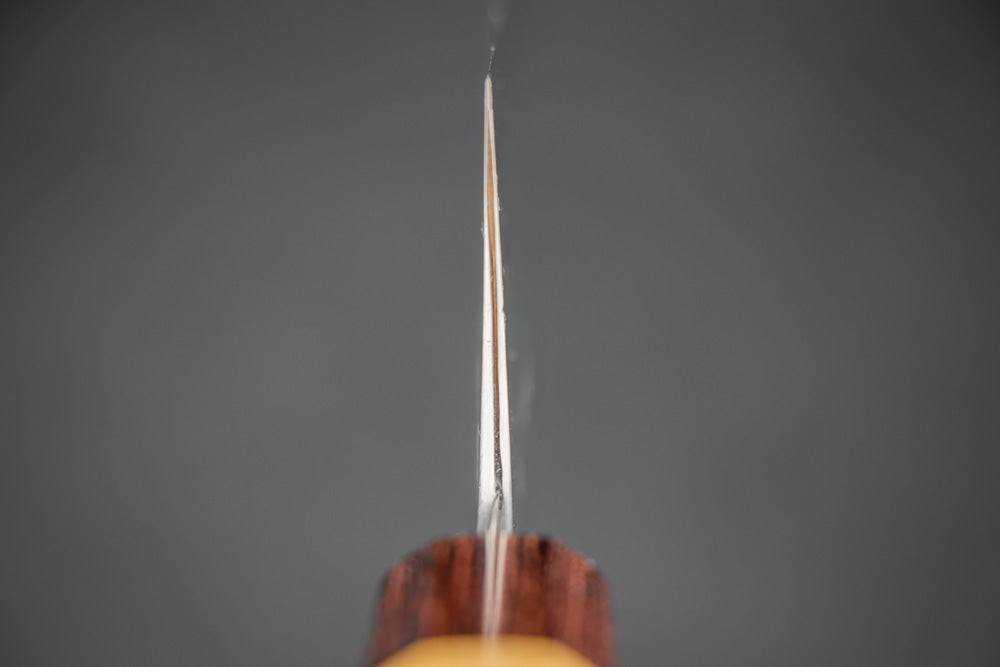 Sakai Kikumori Yoshikazu Tanaka Shironiko Kasumi Gyuto 240mm from Sakai Kikumori