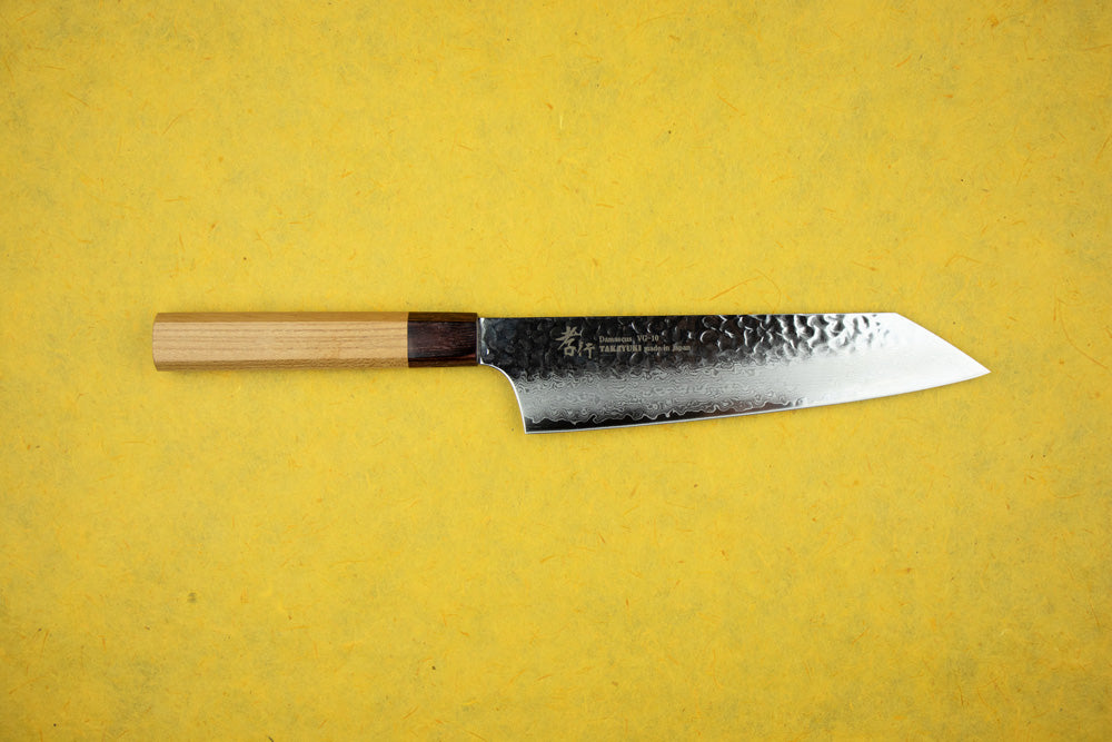 Sakai Takayuki VG10 33 Layer Damascus Kengata Gyuto 190mm from Sakai Takayuki