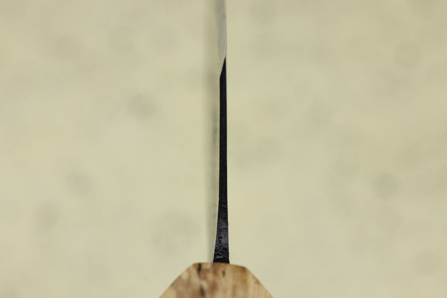 Suzuki Uchi Hamono Shirogami Kurouchi Single Bevel Santoku 165mm from Suzuki Uchi Hamono