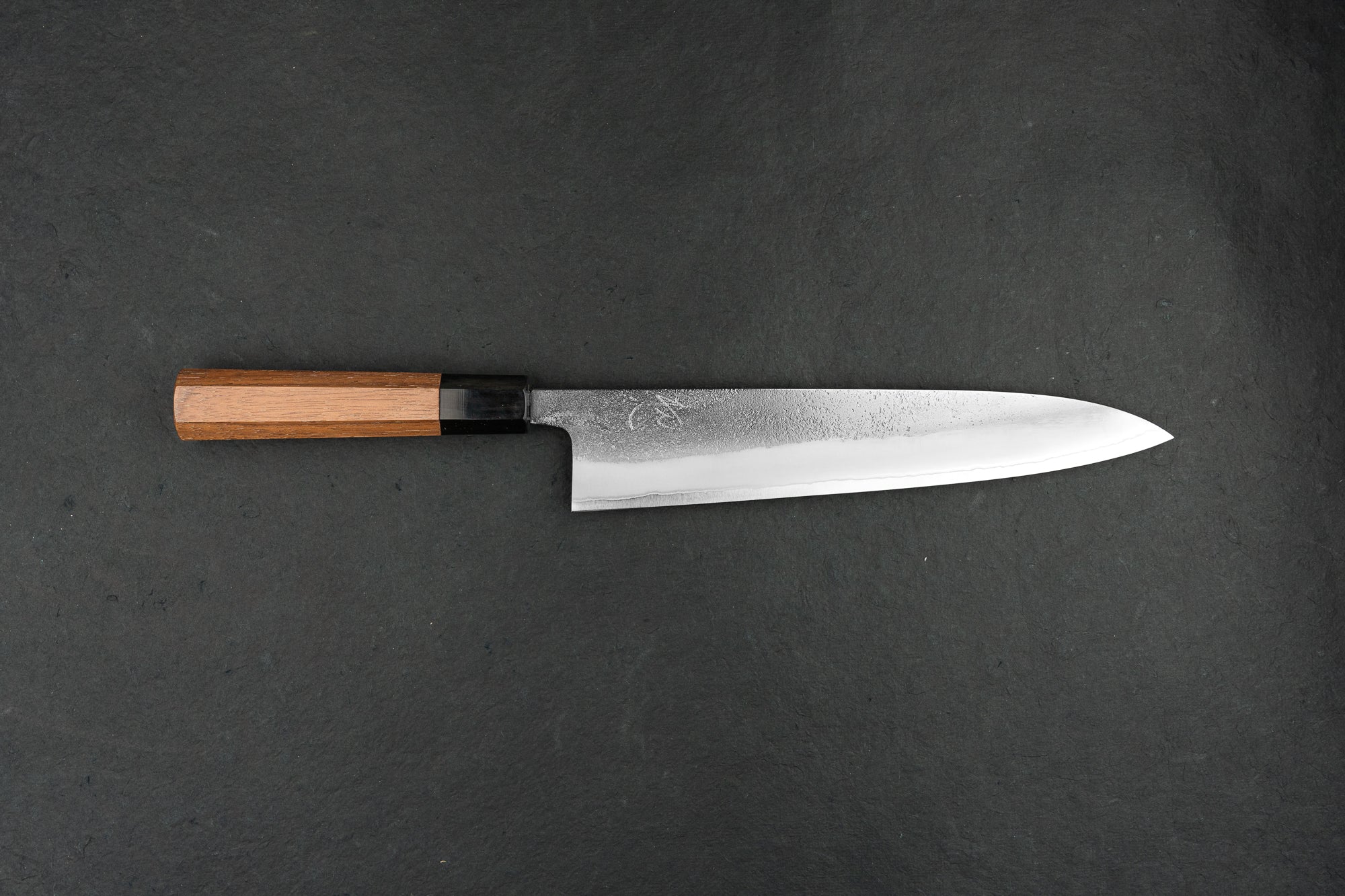 Yoshikane Shirogami Stainless Nashiji Gyuto 240mm from Yoshikane