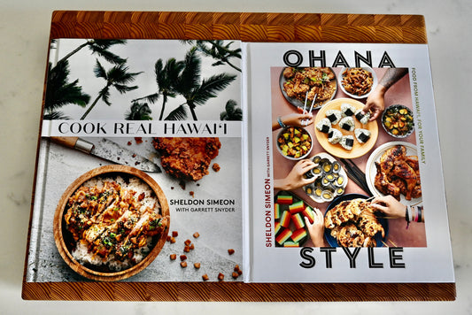 Maddie's Cookbook Review - Ohana Style and Cook Real Hawai'i by Sheldon Simeon
