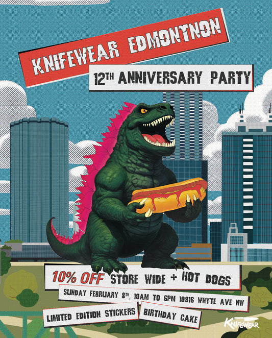 Knifewear Edmonton 12th Birthday Party