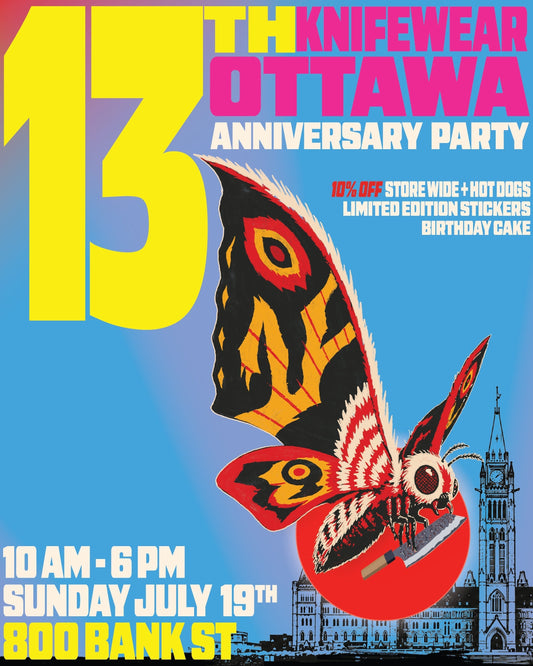 Knifewear Ottawa 13th Anniversary Party