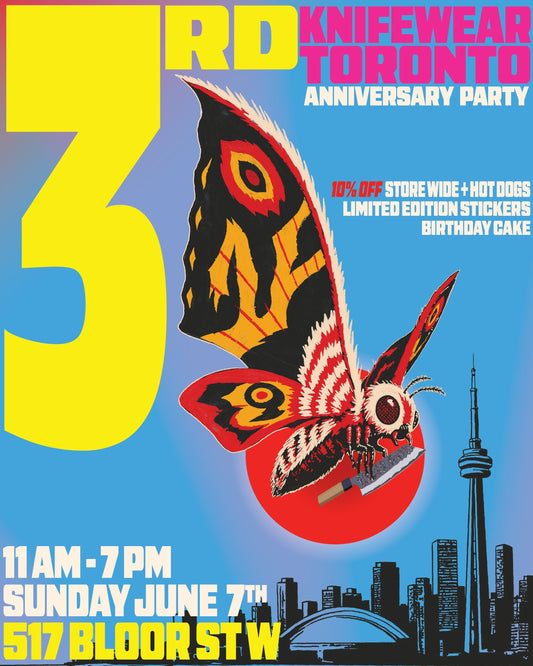 Knifewear Toronto 3rd Anniversary Party