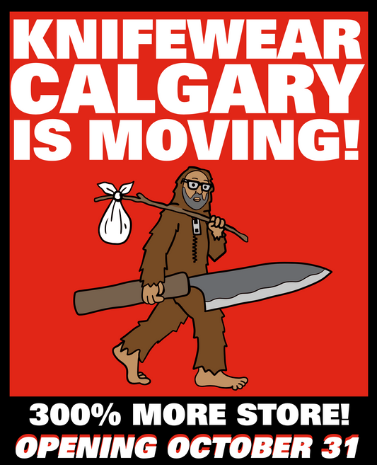 Knifewear Calgary is Moving, October 2026