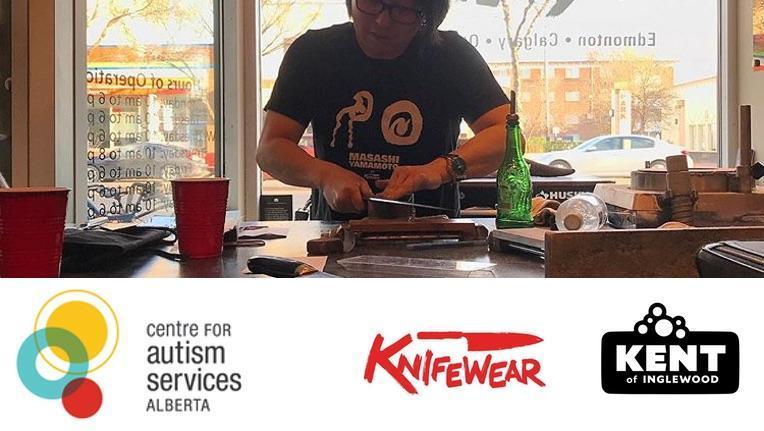 Knifewear and the Centre for Autism Services of Alberta