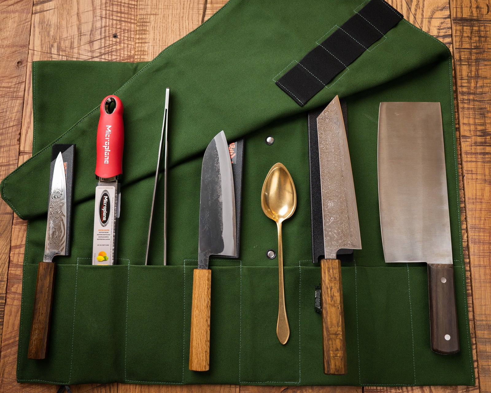 Arrow Leather Knife Roll – Kitchen Samurai | Japanese Kitchen Knives