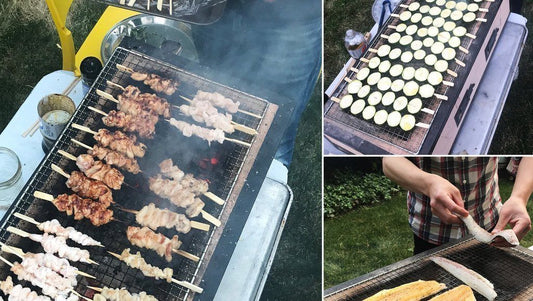 Throw another Yakitori on the Konro BBQ!